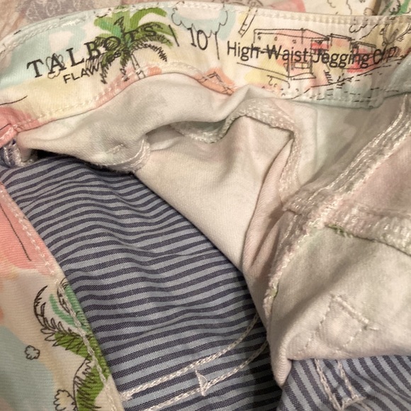 Talbots tropical ankle pants - Picture 7 of 9